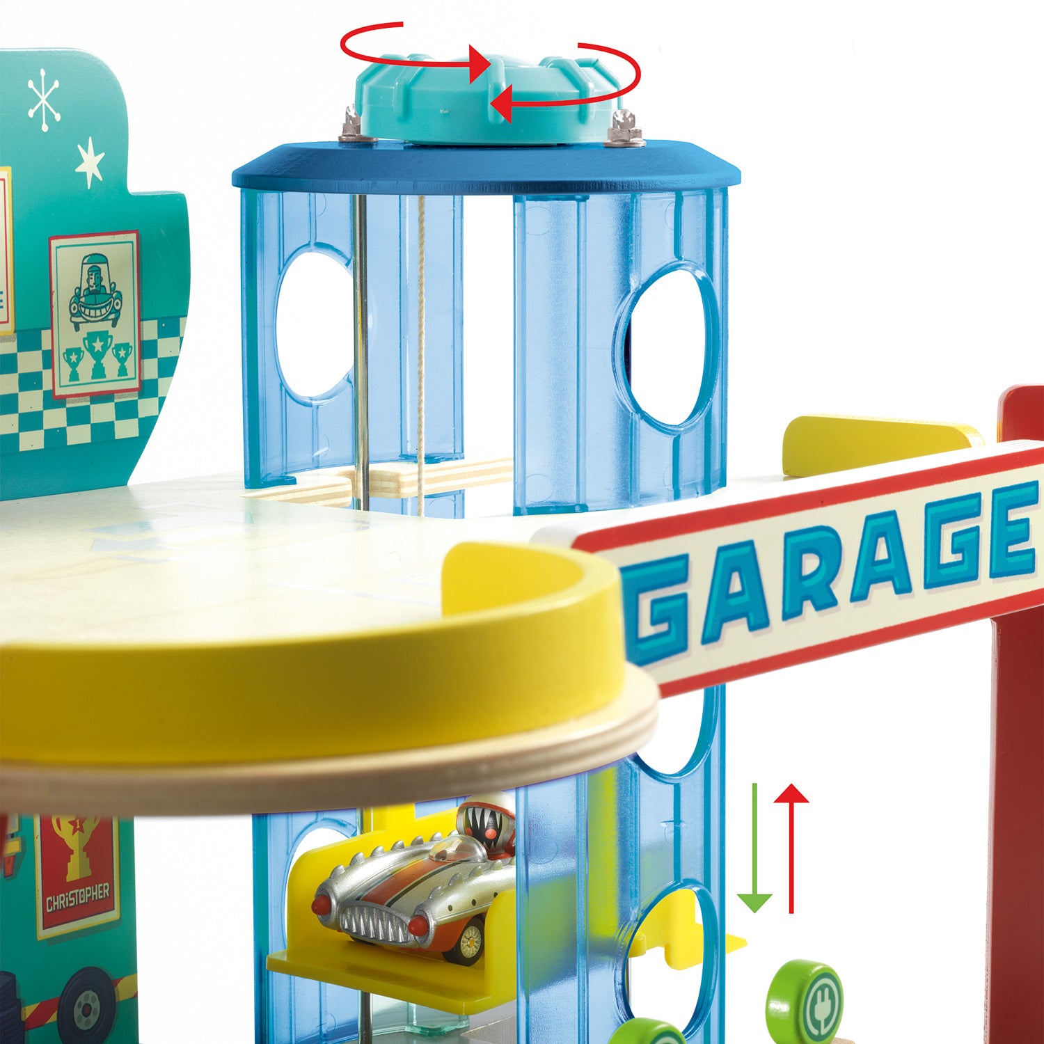 Djeco Crazy Motors Garage – Hopscotch Kids
