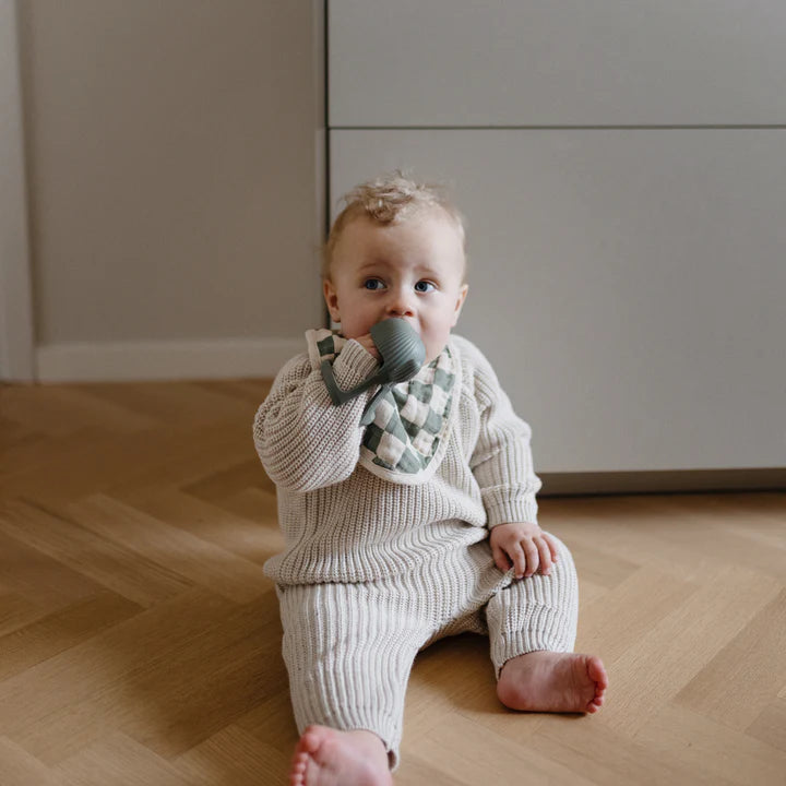 Mushie No-Drop Teether - Cactus