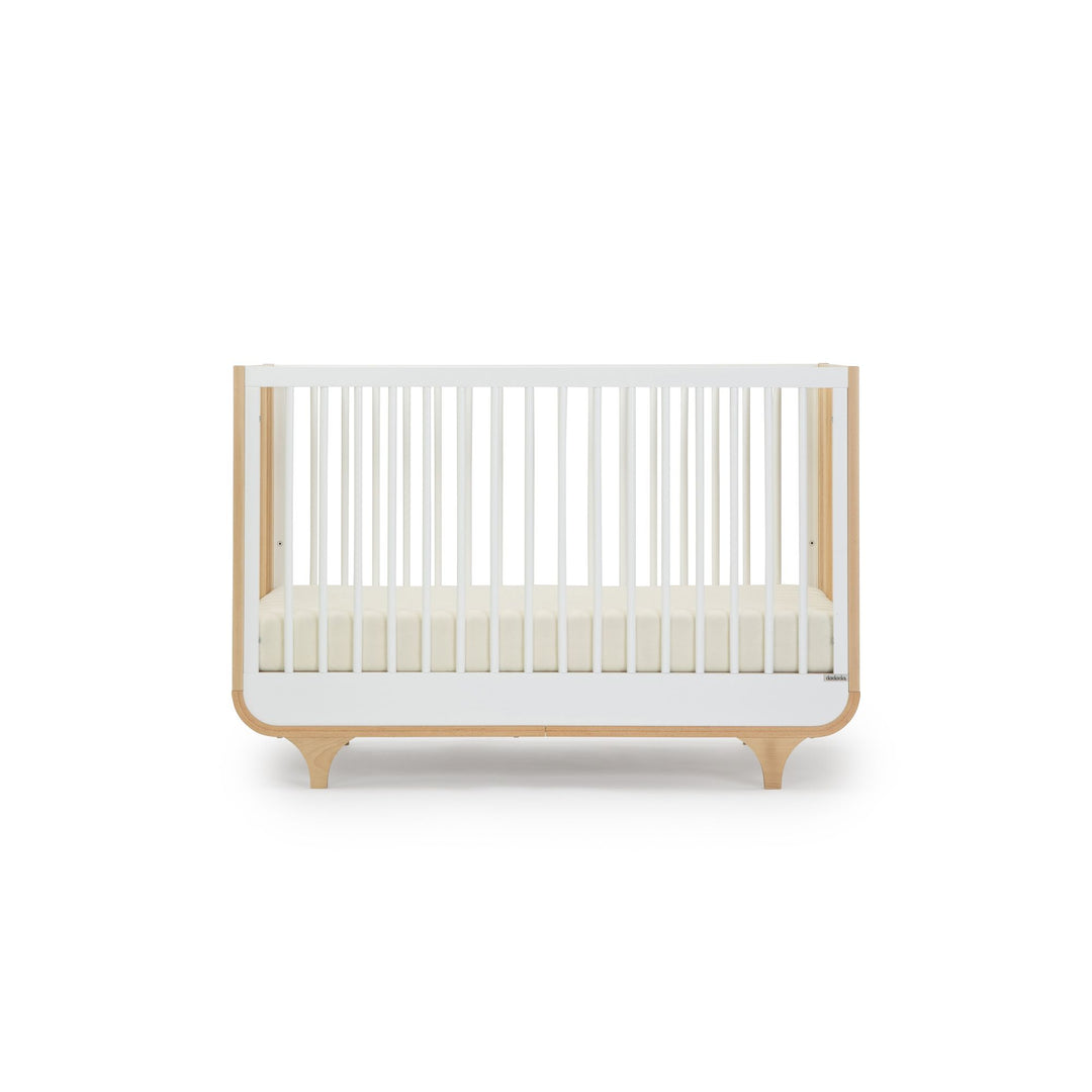 Dadada Jolly 3-in-1 Crib - White/Natural