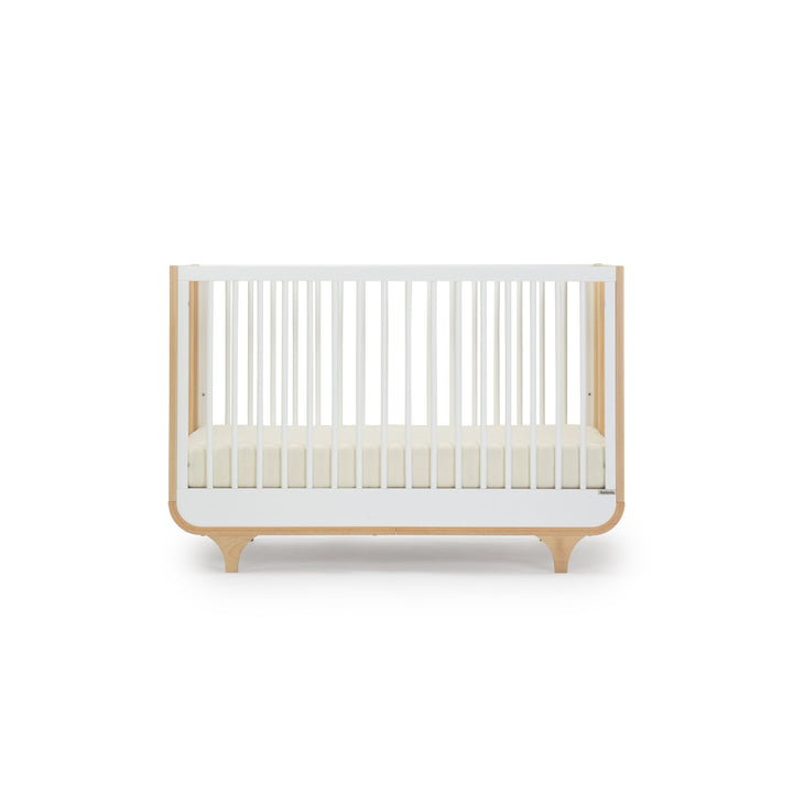 Dadada Jolly 3-in-1 Crib - White/Natural