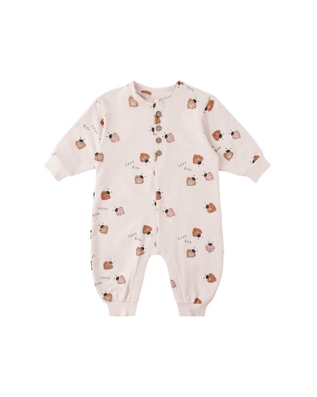Quincy Mae Relaxed Jumpsuit - Love Bug