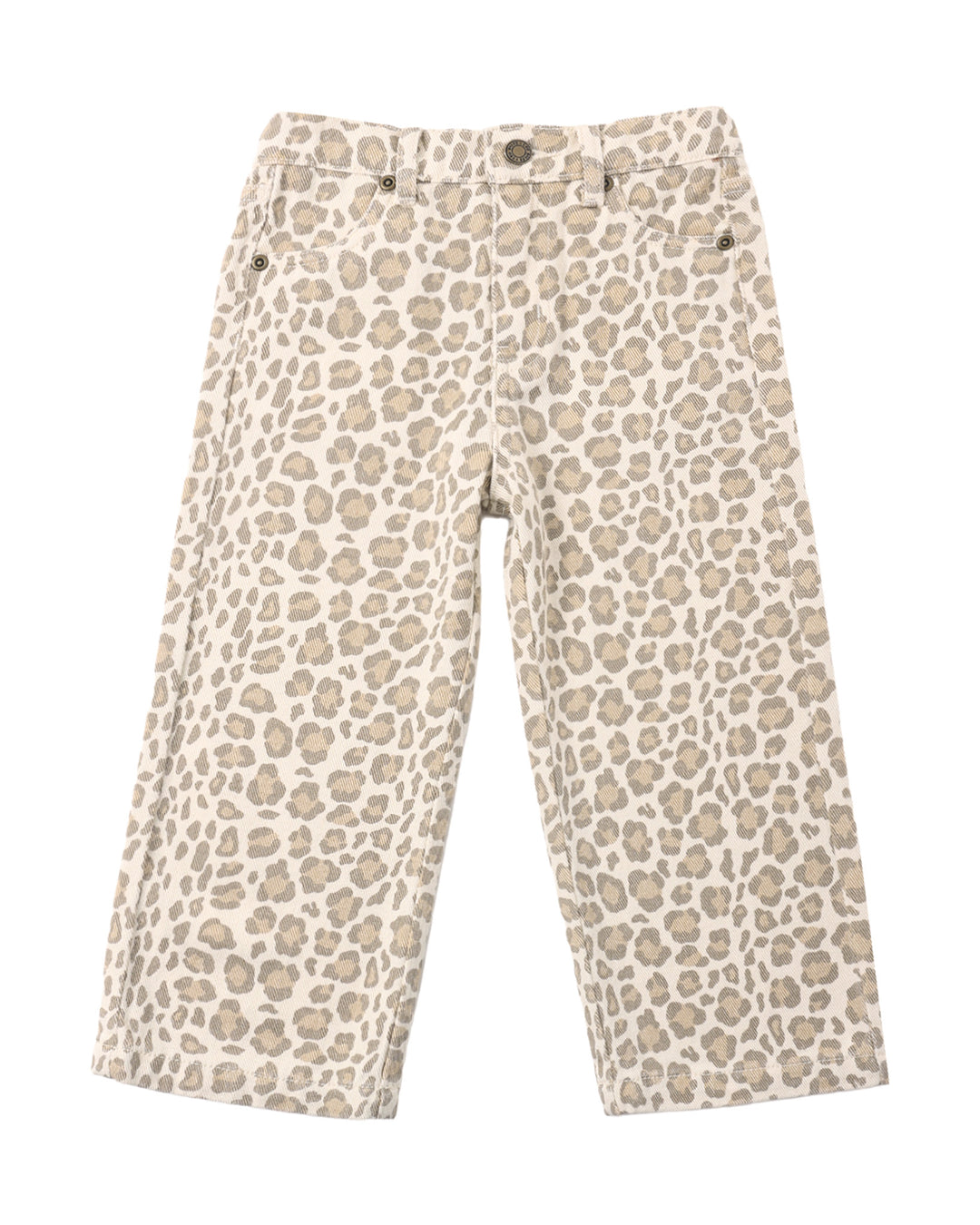 Rylee + Cru Straight Leg Pant - Leopard