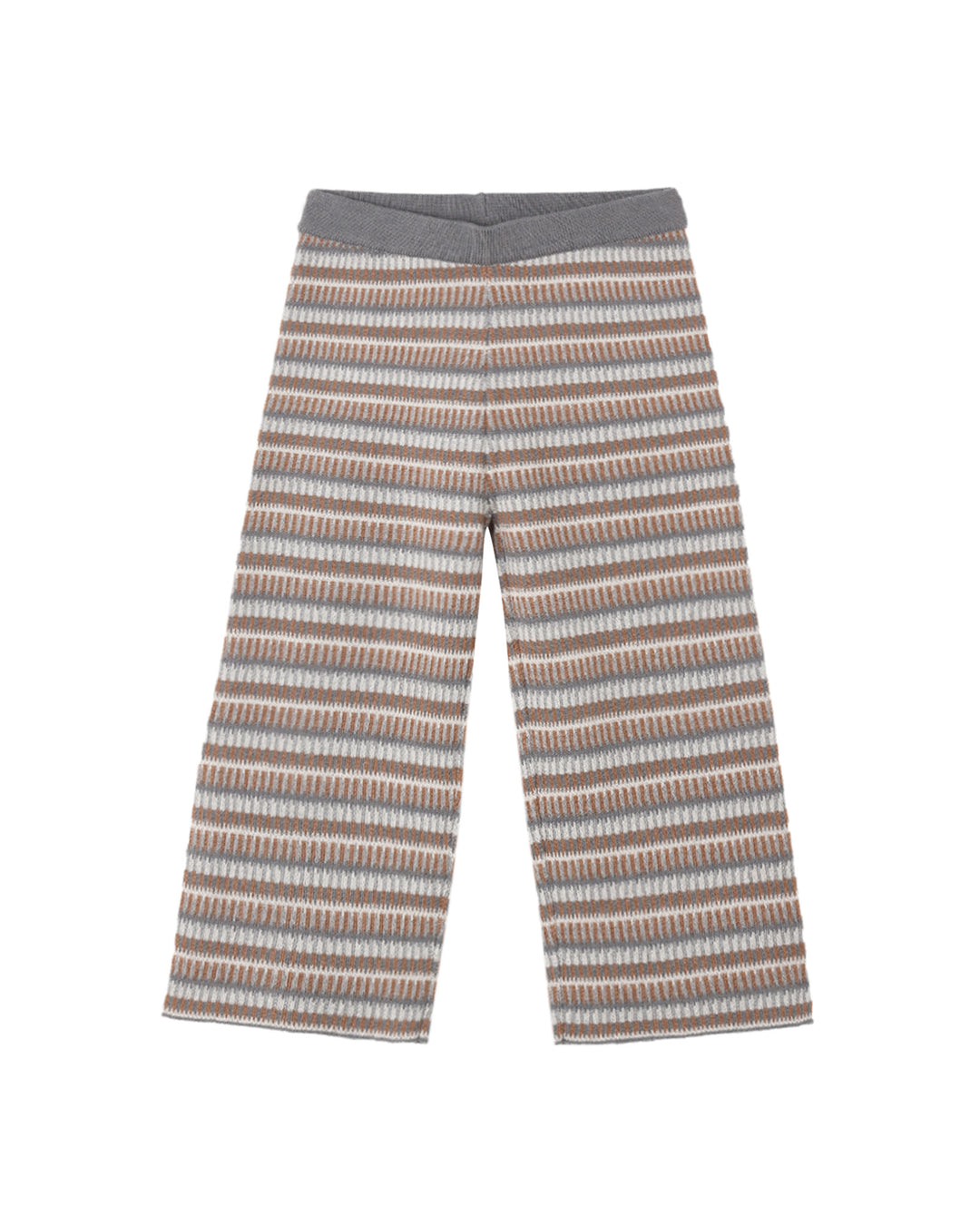 Rylee + Cru Knit Wide Leg Pant - Multi-Stripe