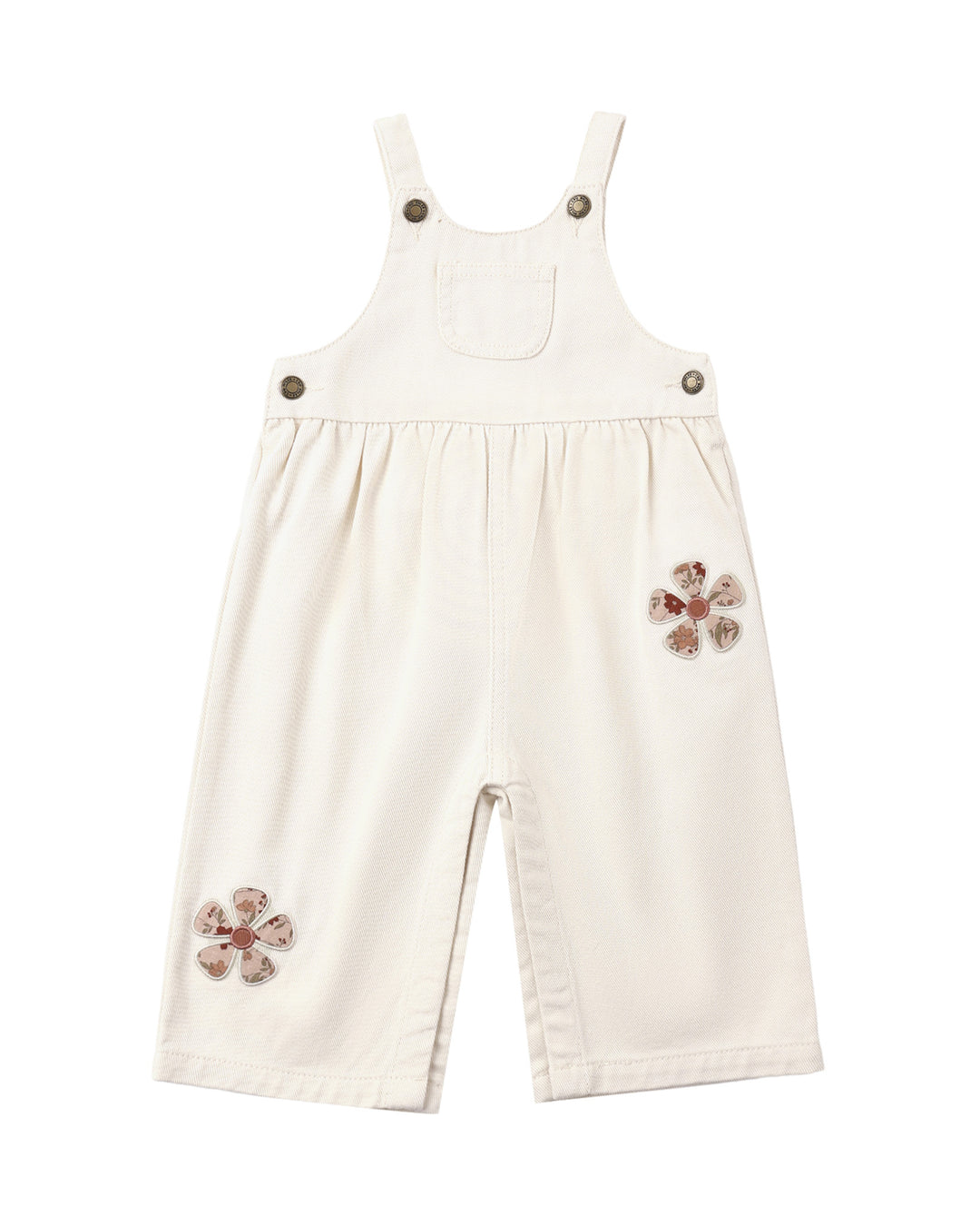 Rylee + Cru Wide Leg Overall - Daisy Patches