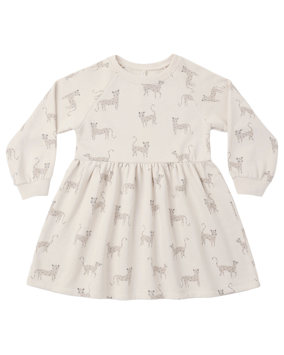 Rylee + Cru Raglan Dress - Leopards