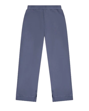 Tenly Fleece Split Hem Pants - Indigo Storm