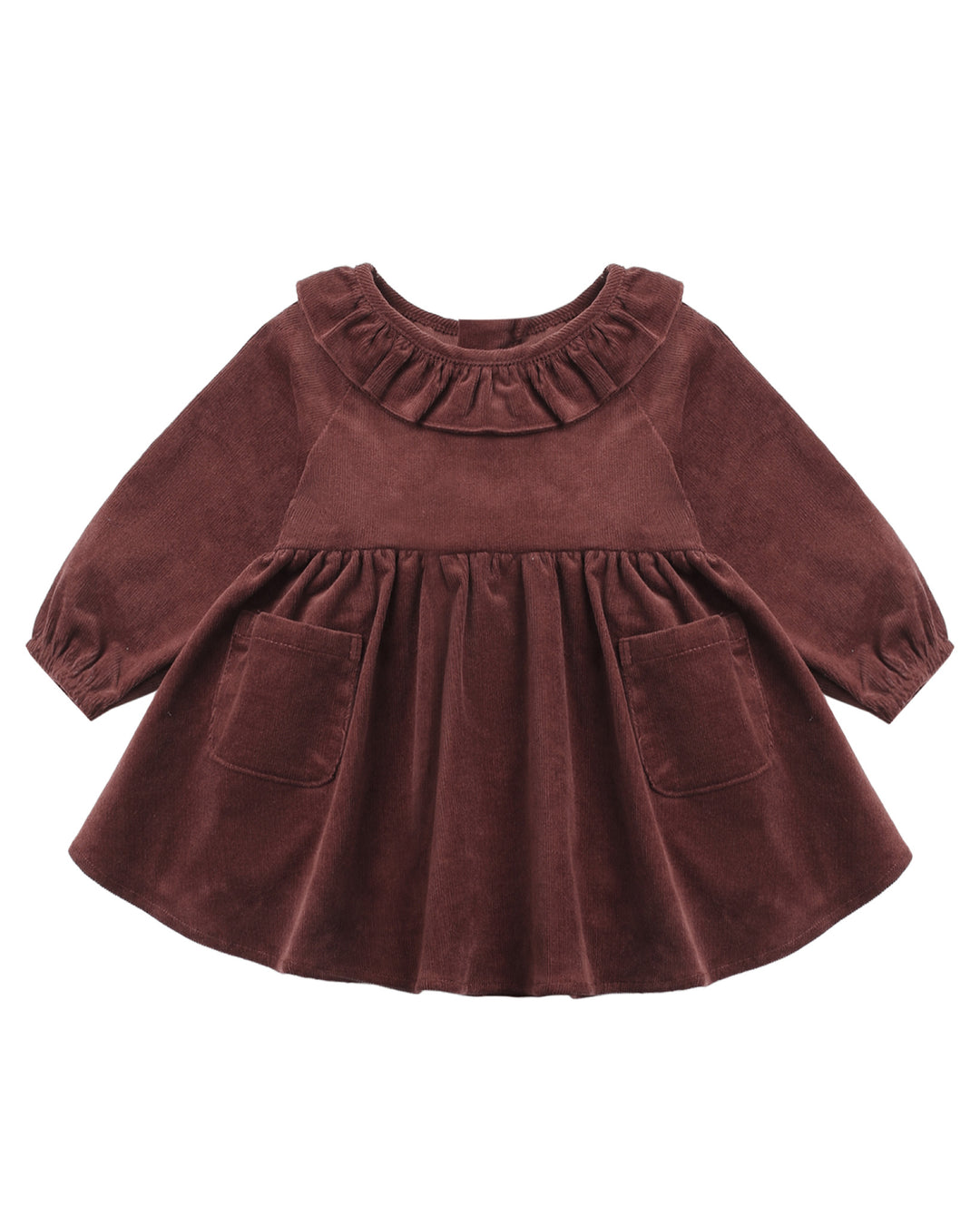 Quincy Mae Simone Dress - Black Cherry