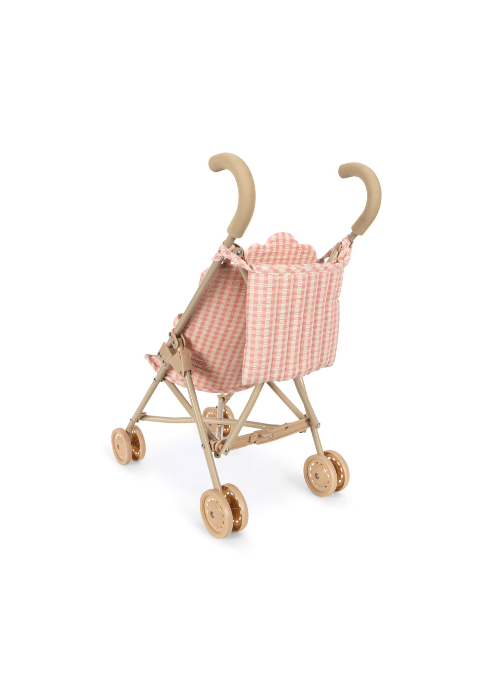 Konges Slojd Poppy Doll Stroller Set - Pink Check