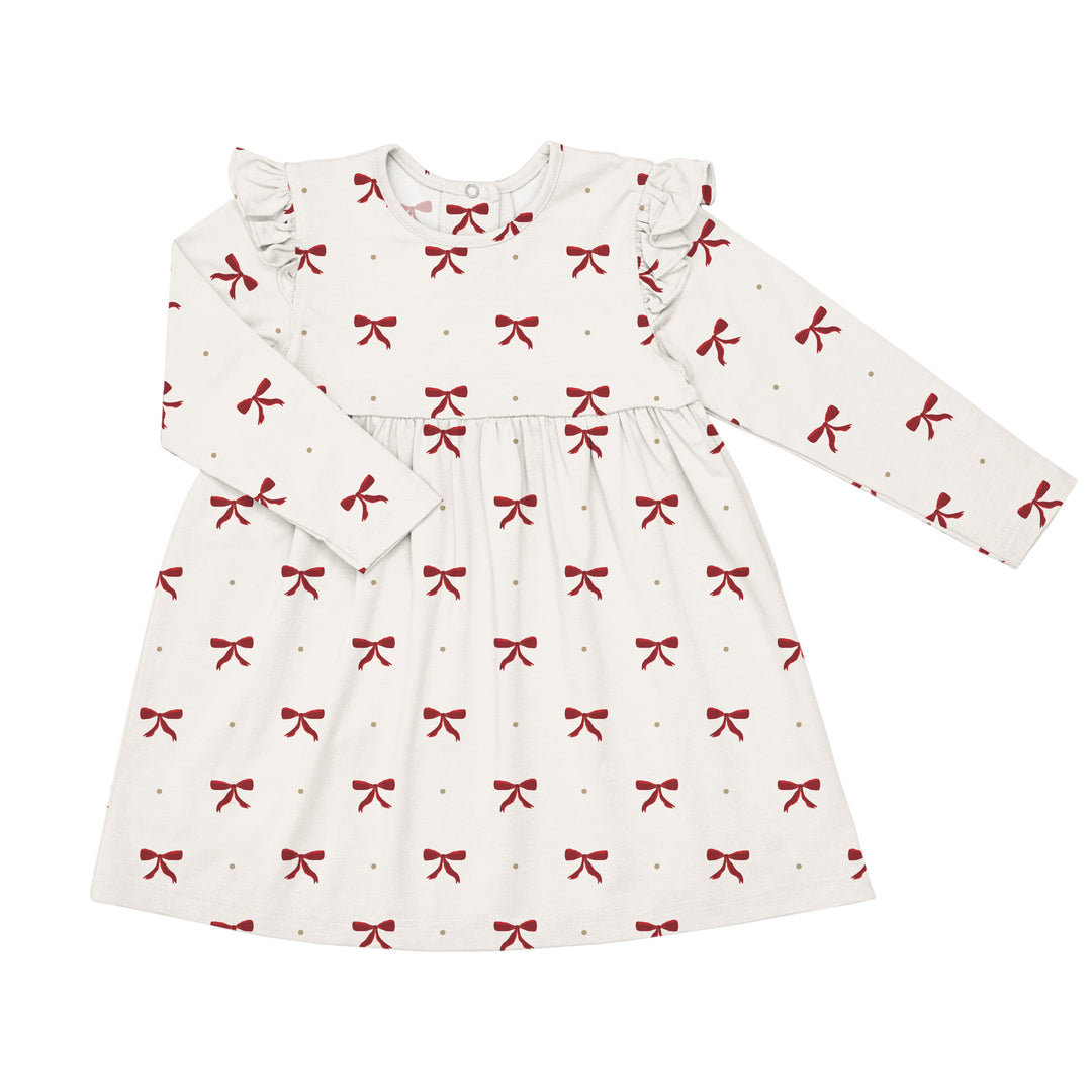 Coccoli Modal Dress - Bows On Whisper