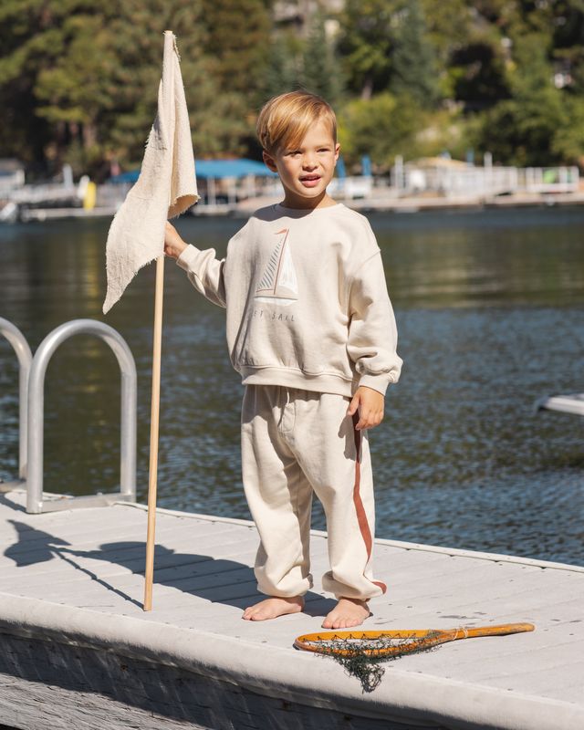 Rylee + Cru Oversize Sweatshirt - Set Sail