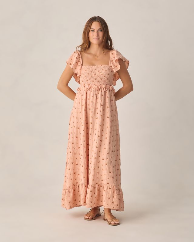 Rylee + Cru Women's Francesca Dress - Cherry Embroidery