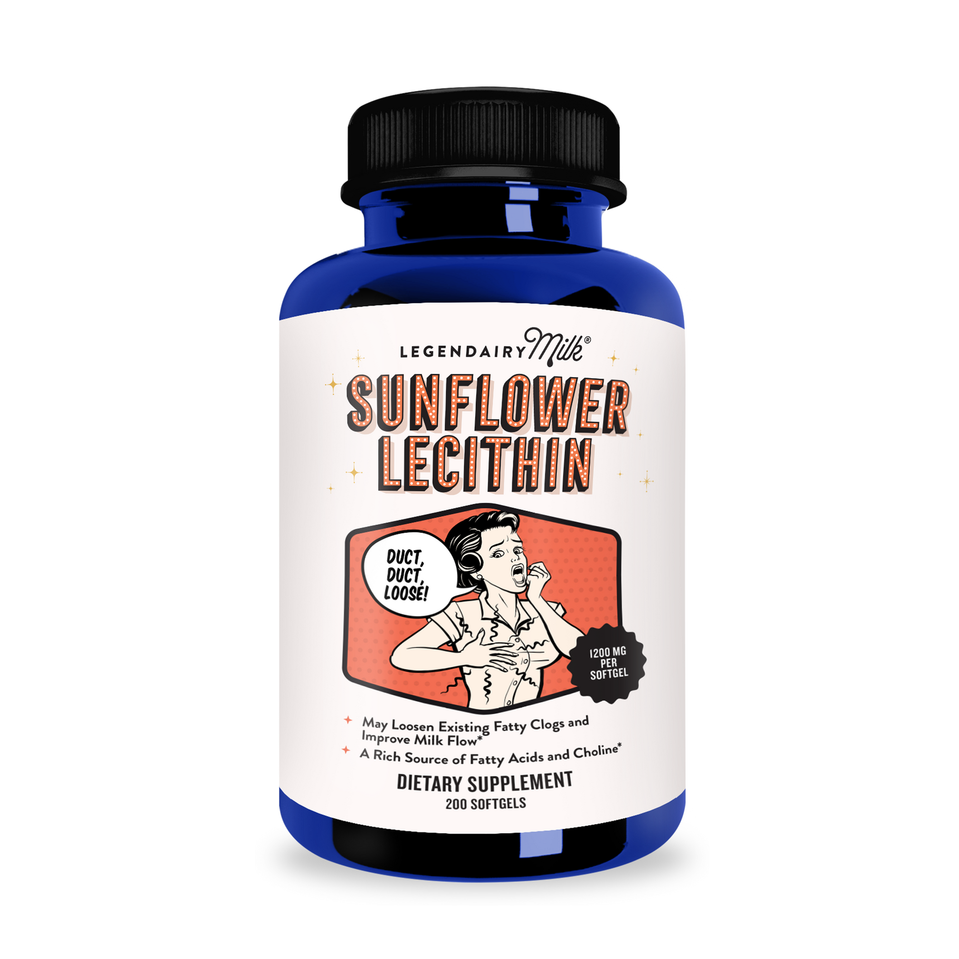 乳液・ミルク flowers Legendairy Milk Sunflower Lecithin - 200ct – Hopscotch Kids OR