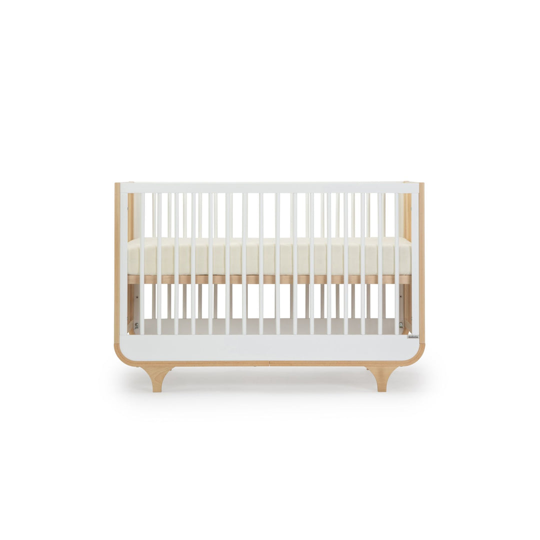 Dadada Jolly 3-in-1 Crib - White/Natural