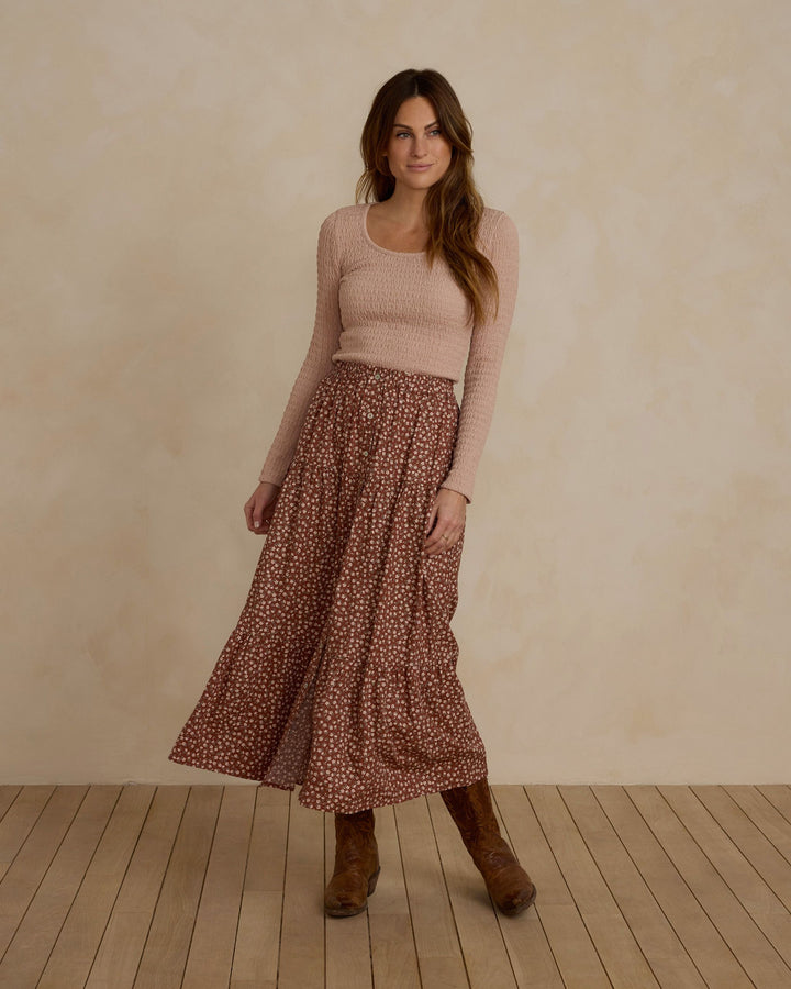 Rylee + Cru Joelle Skirt - Rosette