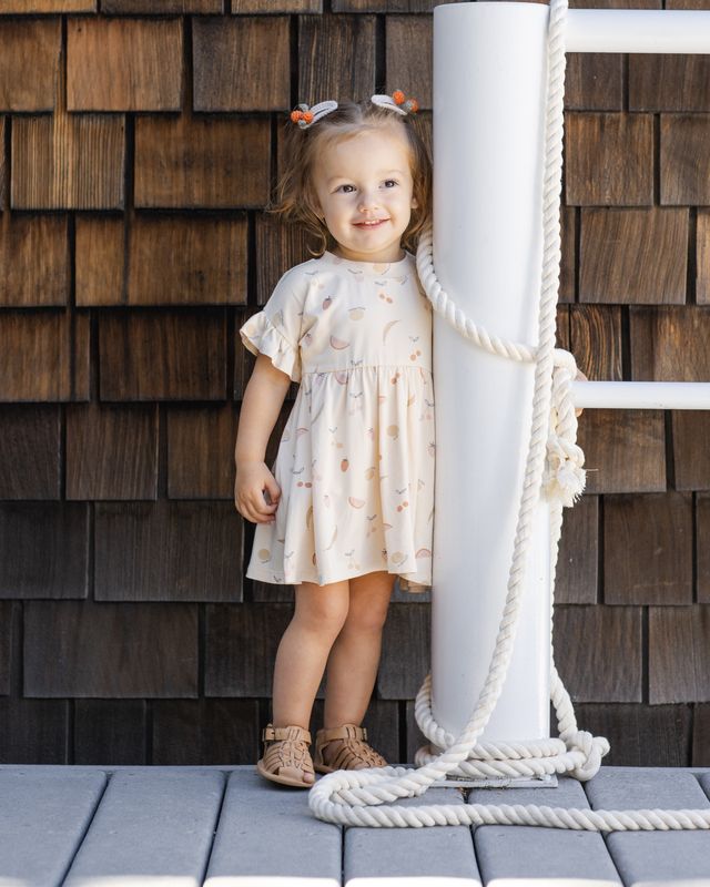 Rylee + Cru Babydoll Dress - Fruit