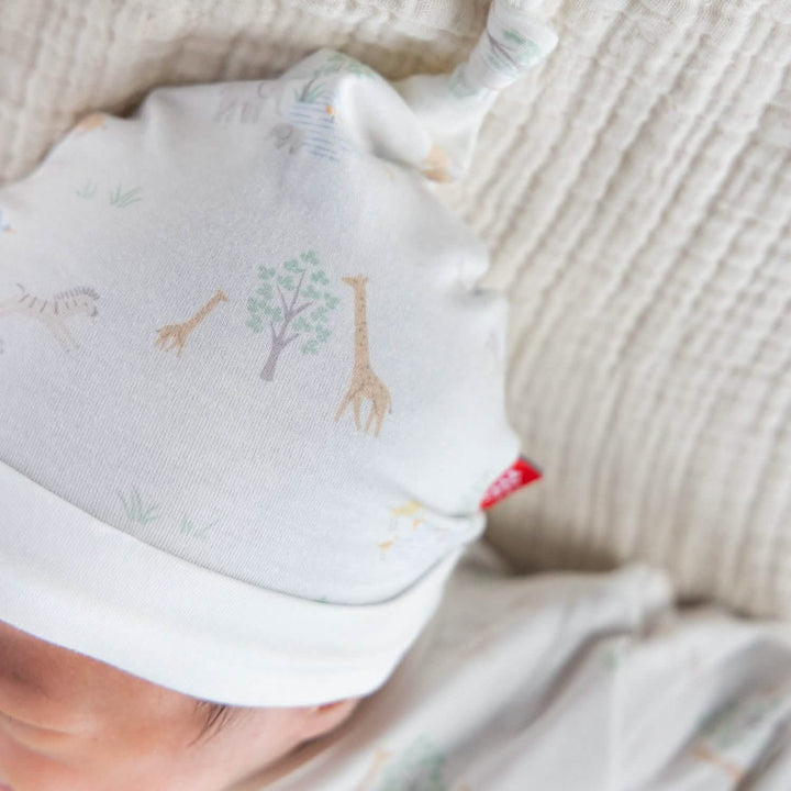 Magnetic Me White Serene Safari Gown + Hat Set