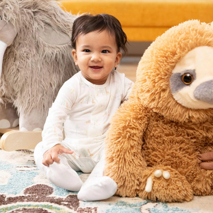 Magnetic Me White Serene Safari Footie