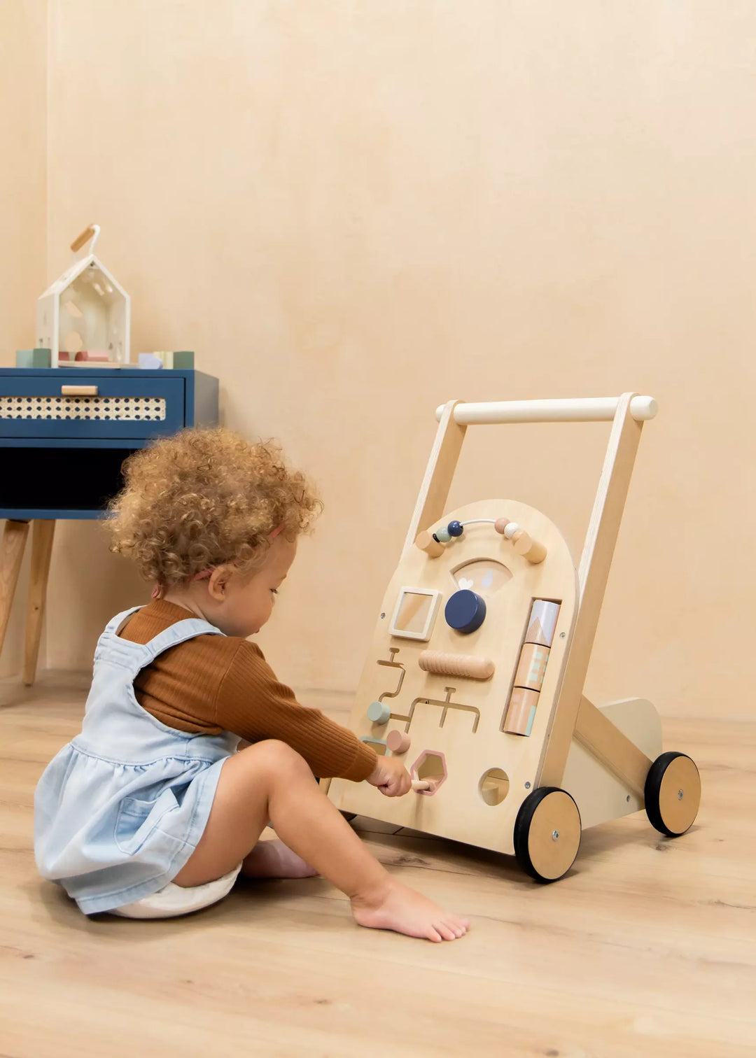 Coco Village Wooden Activity Walker