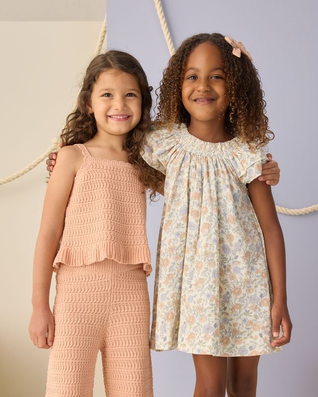 Rylee + Cru Mari Knit Set - Melon