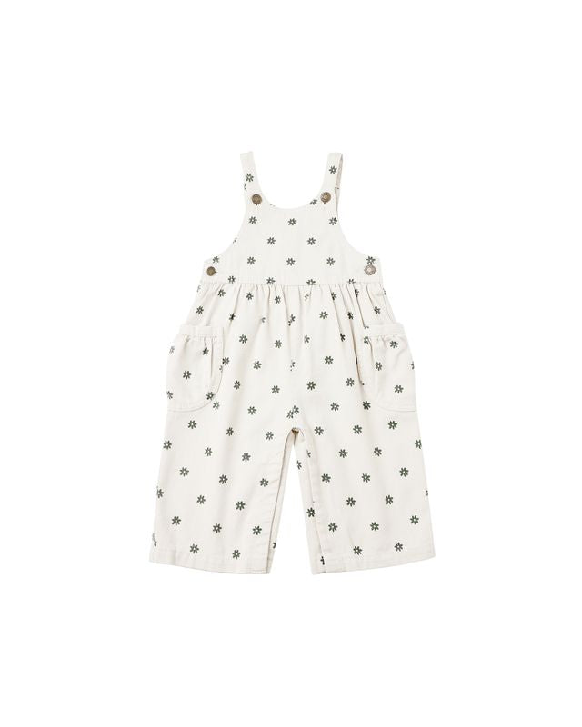 Rylee + Cru Wide Leg Overall - Mini Daisy