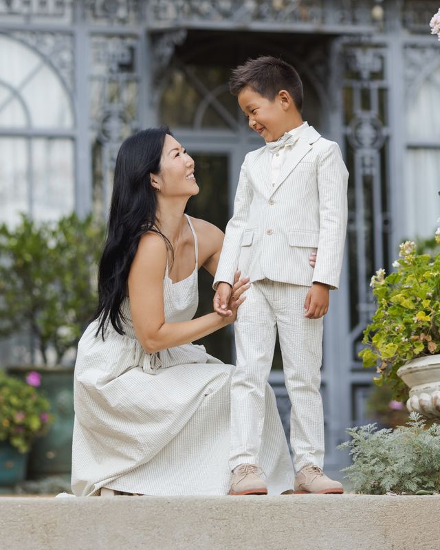 Noralee Sebastian Blazer - Sky Stripe