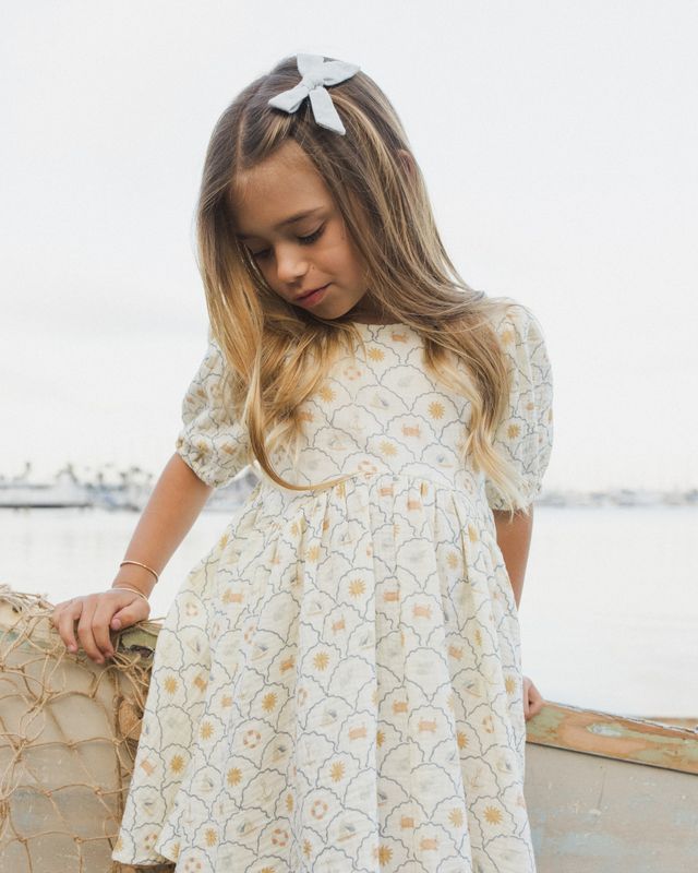 Rylee + Cru Rose Dress - Nautical