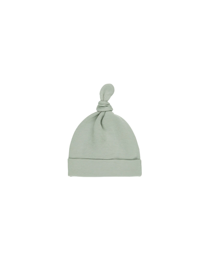 Quincy Mae Knotted Baby Hat - Sage