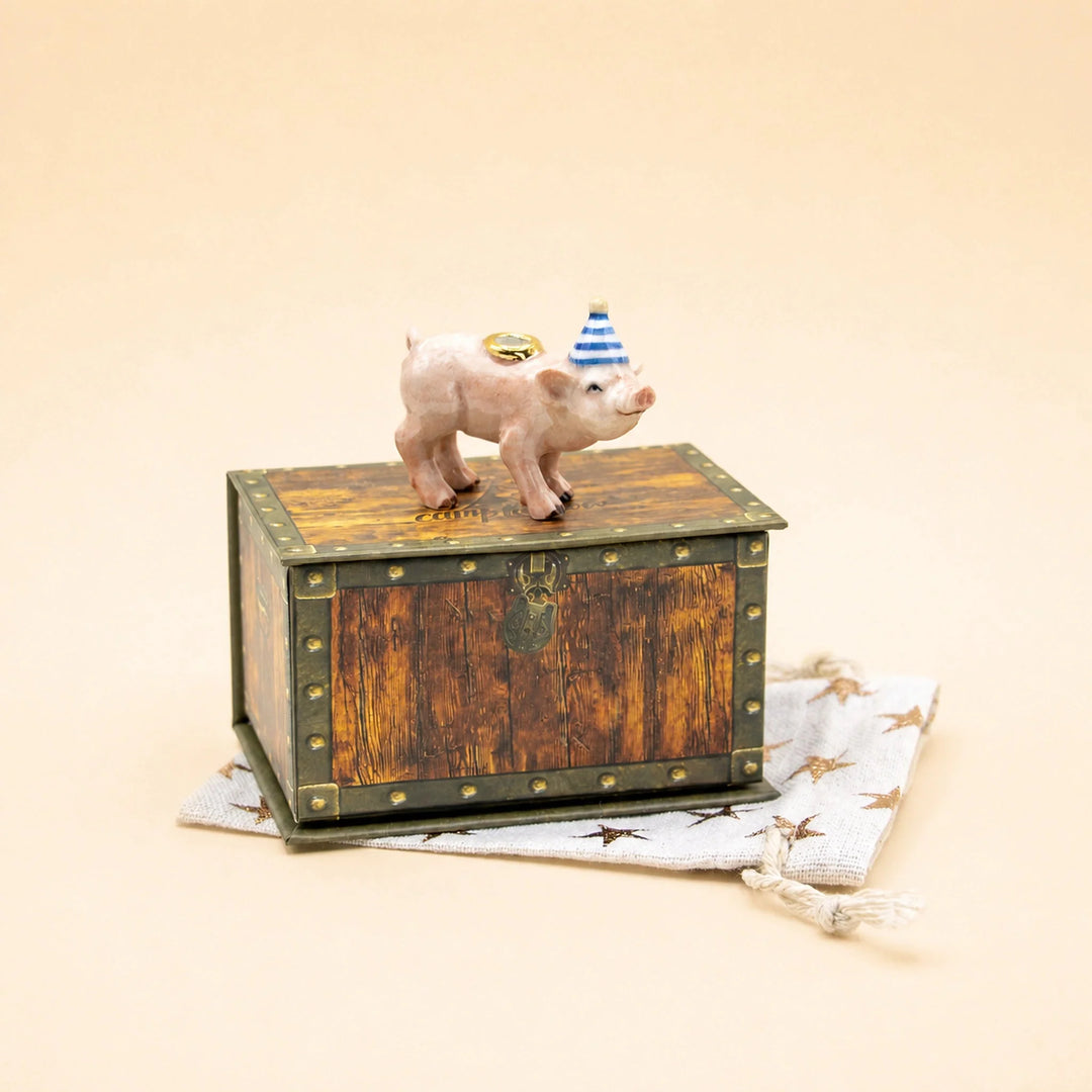 Camp Hollow Year of the Pig Cake Topper