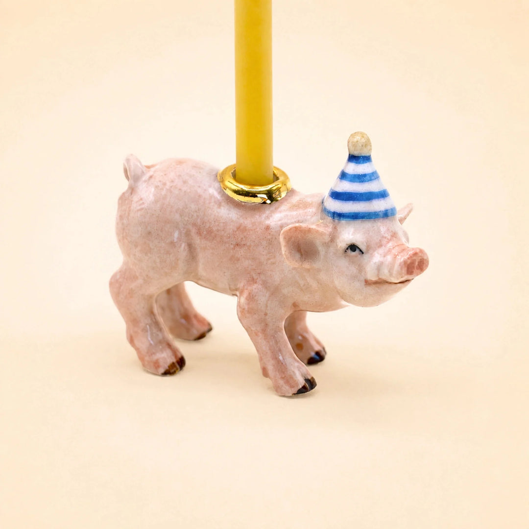 Camp Hollow Year of the Pig Cake Topper