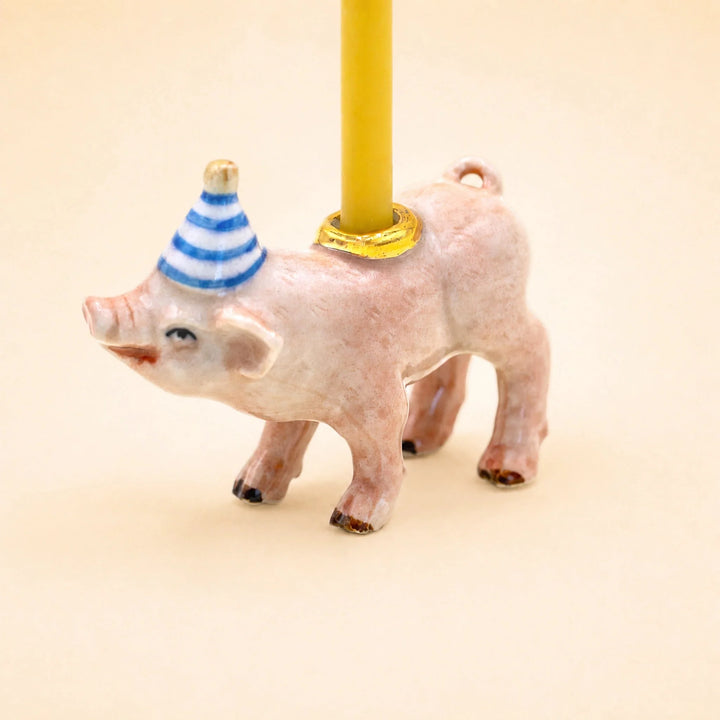 Camp Hollow Year of the Pig Cake Topper