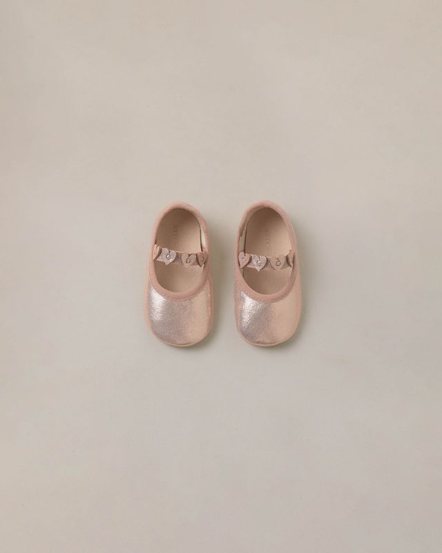 Noralee Baby Ballet Flats - Pink Shimmer