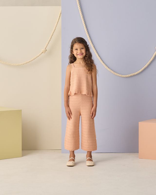 Rylee + Cru Mari Knit Set - Melon