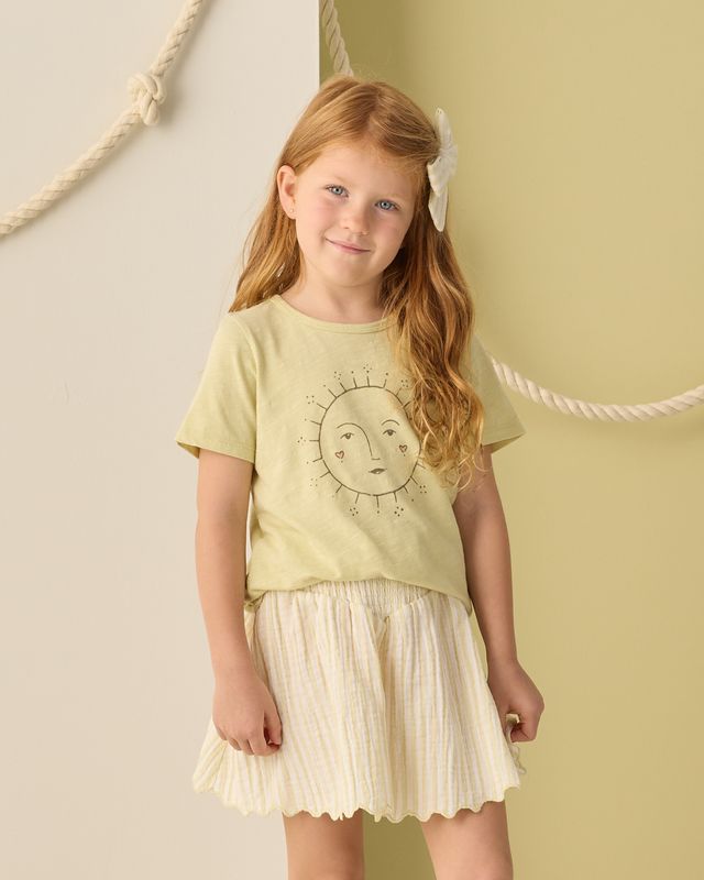 Rylee + Cru Basic Tee - Sun