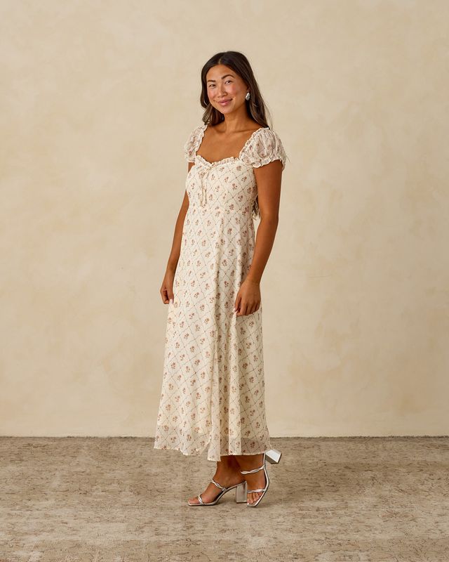 Noralee Nancy Dress - Victorian Flora