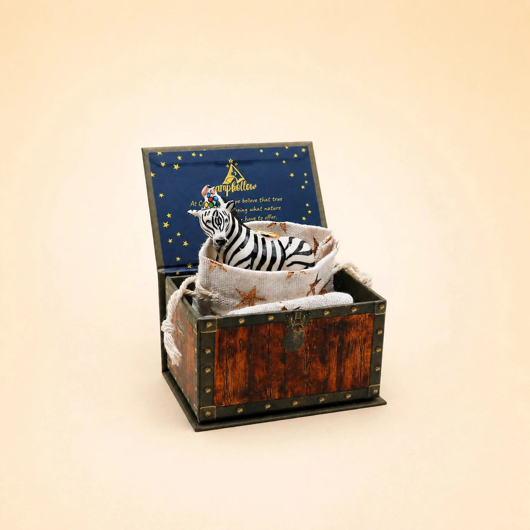 Camp Hollow Zebra Cake Topper