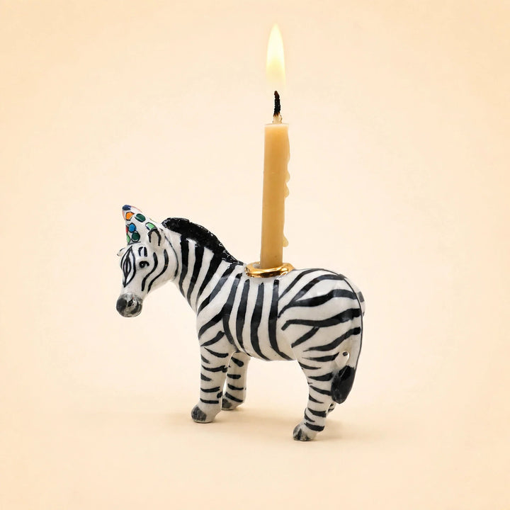 Camp Hollow Zebra Cake Topper