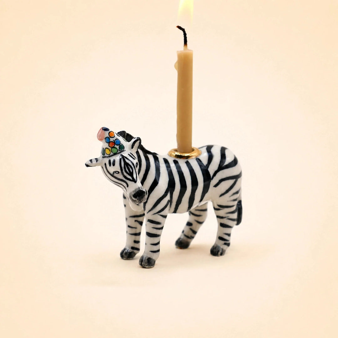 Camp Hollow Zebra Cake Topper