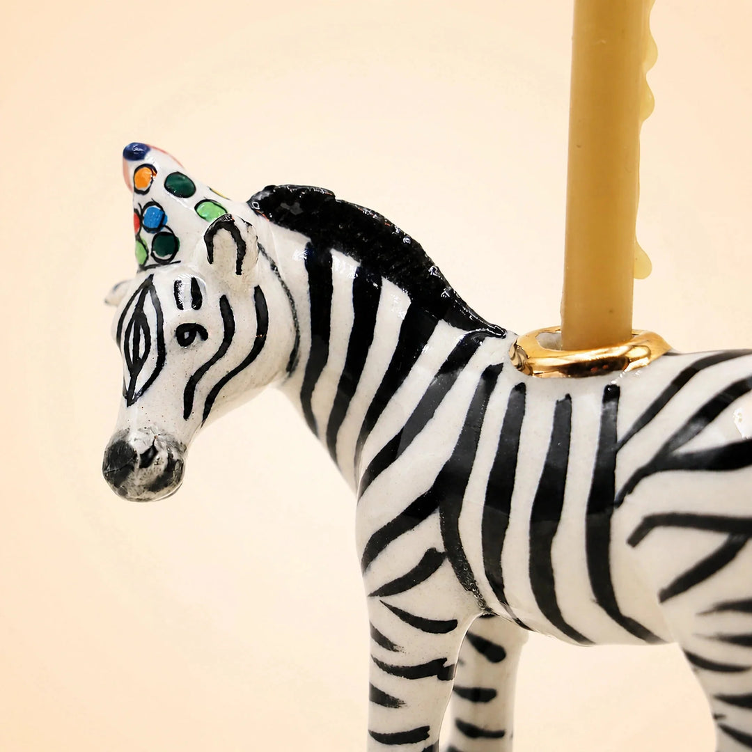 Camp Hollow Zebra Cake Topper
