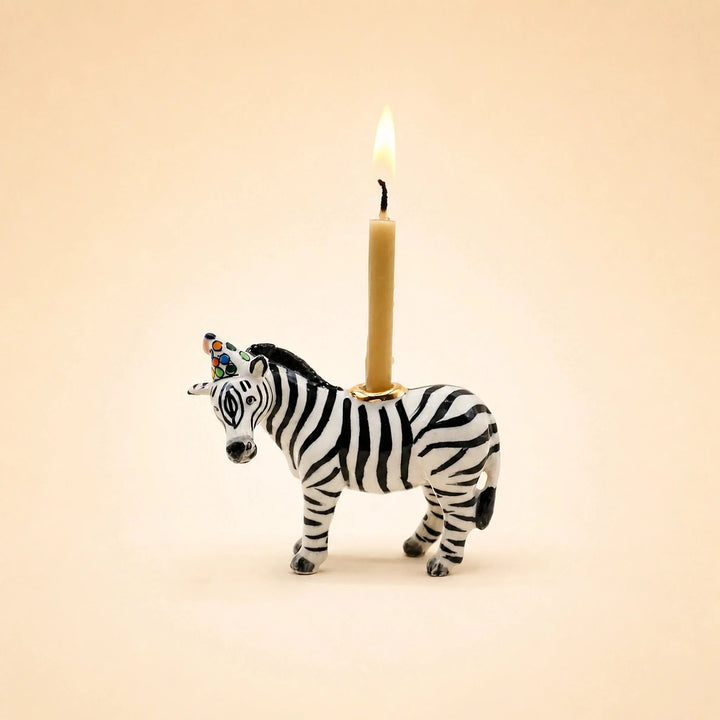 Camp Hollow Zebra Cake Topper