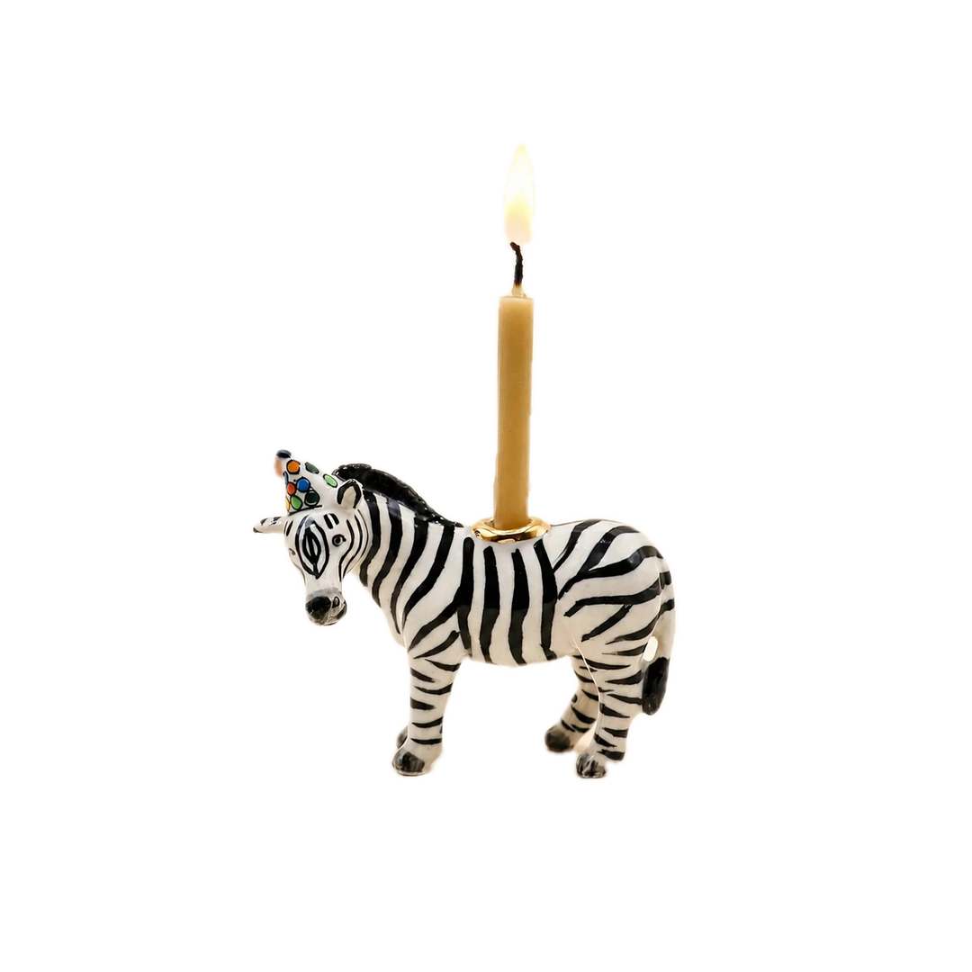 Camp Hollow Zebra Cake Topper