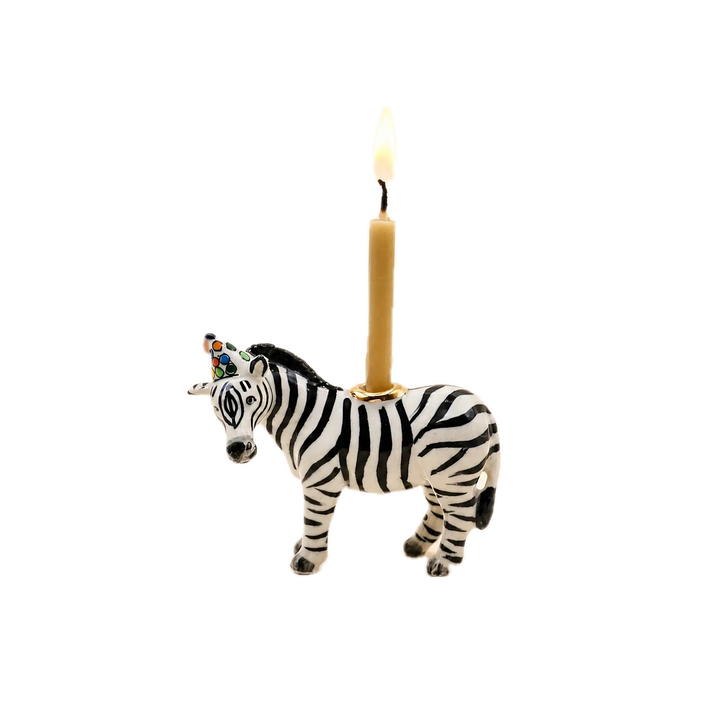 Camp Hollow Zebra Cake Topper