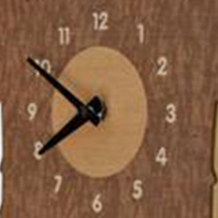 Popclox Bigfoot Pendulum Clock - Wood