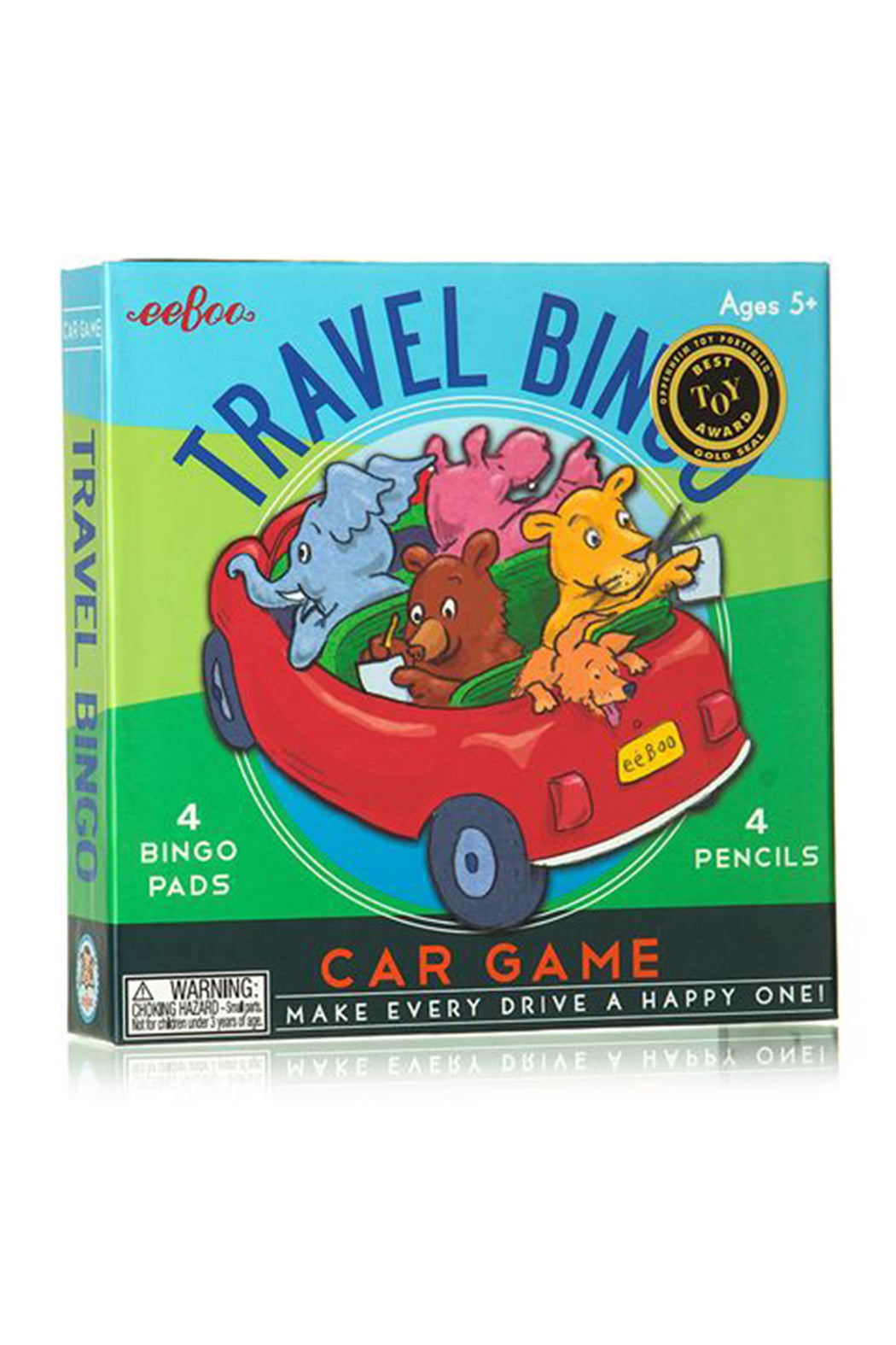 Eeboo Travel Bingo Car Game