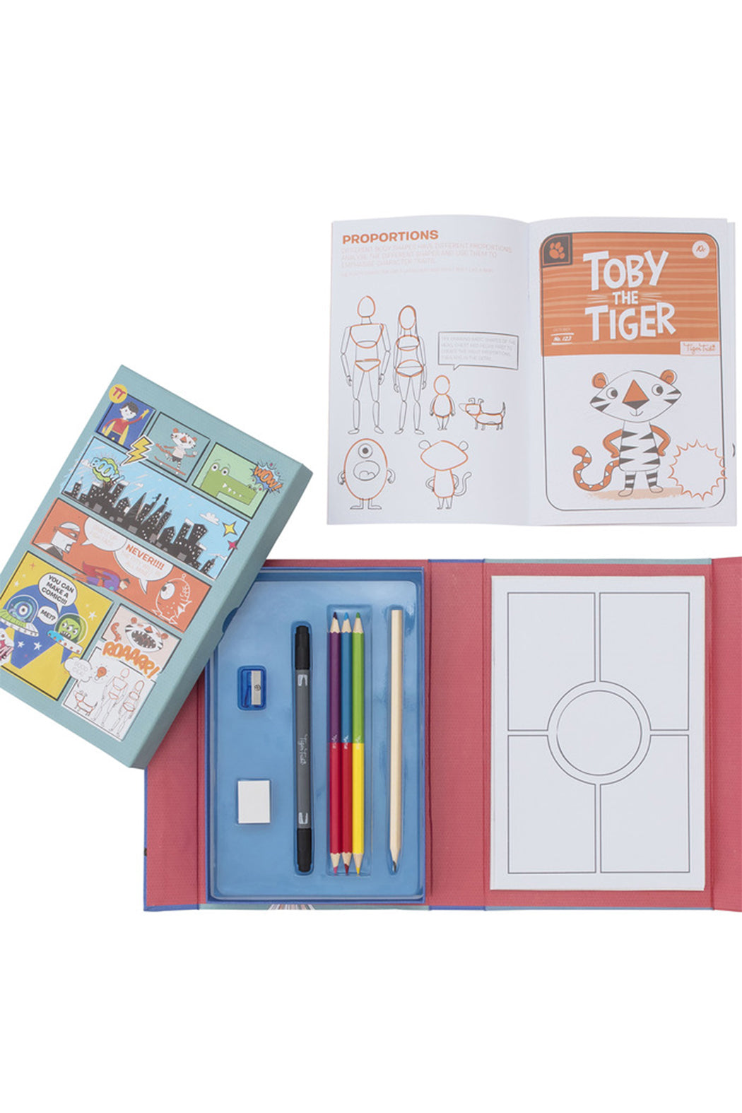 Tiger Tribe Comic Book Kit