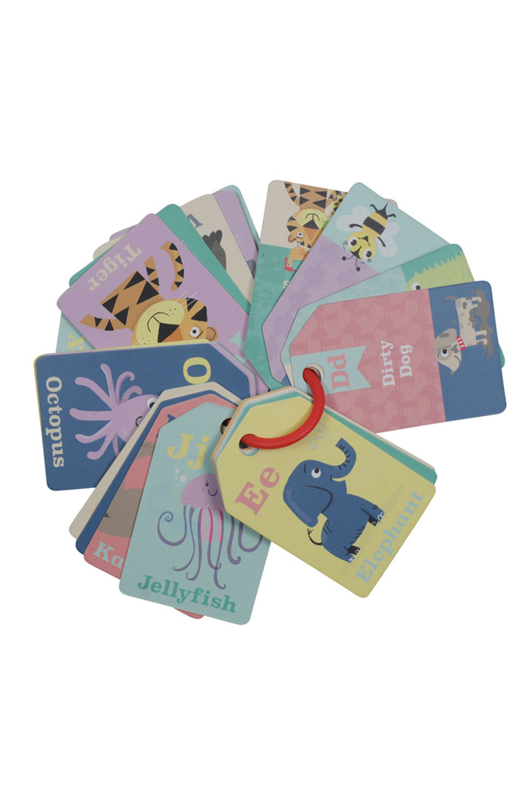 Tiger Tribe Animal ABC Flash Cards