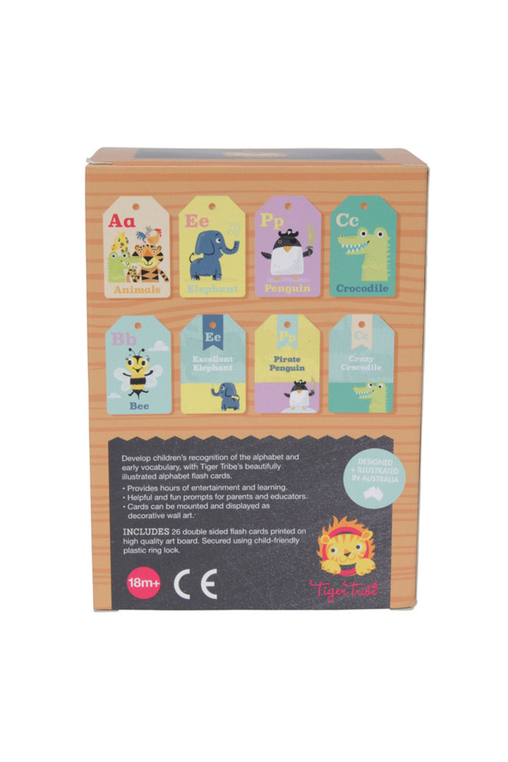 Tiger Tribe Animal ABC Flash Cards