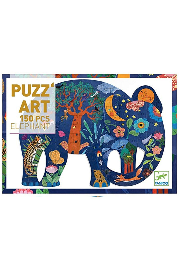 Djeco Elephant 150 Piece Art Puzzle