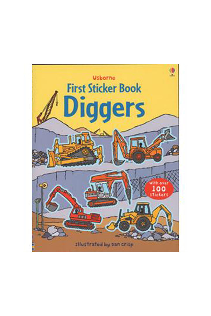 Usborne First Sticker Book Diggers