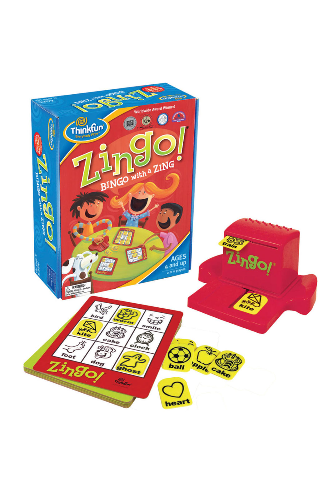 ひよこ　ペンギンの問題　計8box ThinkFun Zingo! Bingo with a Zing – Hopscotch Kids OR