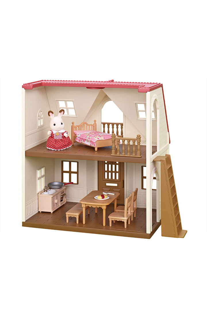 Calico Critters Red Roof Cozy Cottage Starter Home